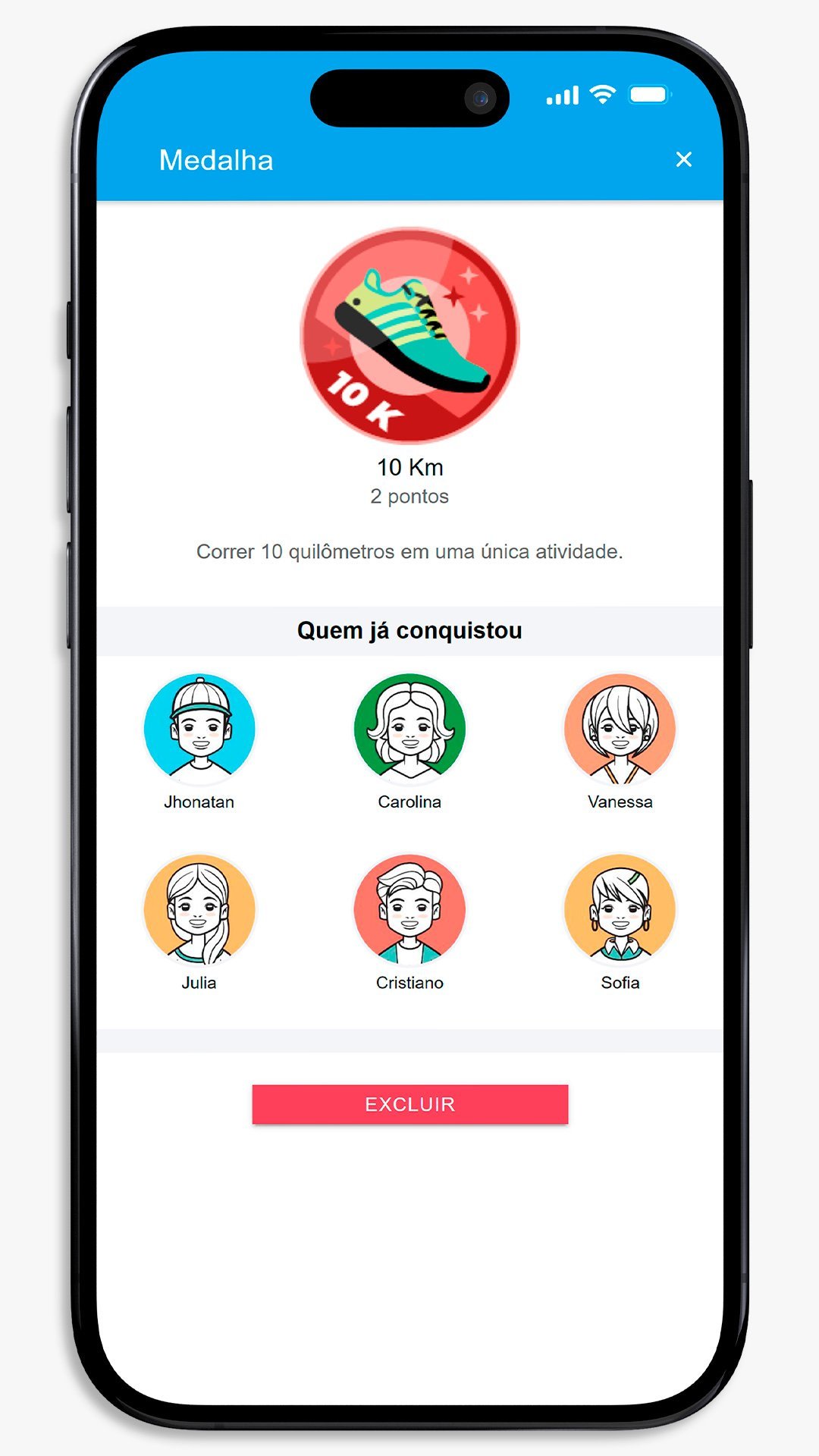 SisRUN Elite - Conquistas e Medalhas